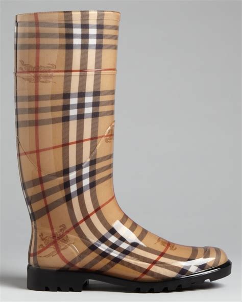 burberry rabbit fur boots|Burberry Rain Boots for Women .